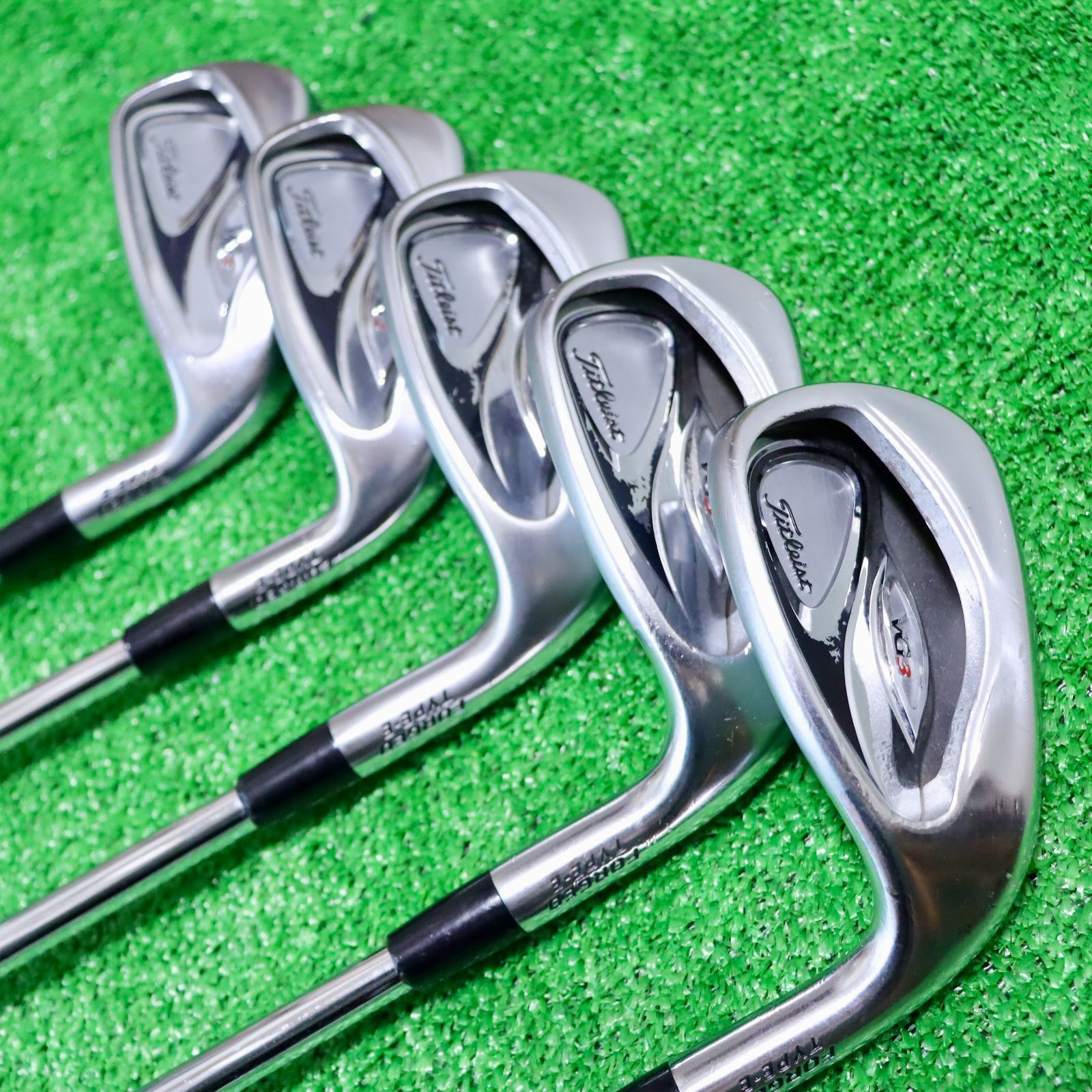 タイトリスト VG3 2014年モデル アイアン 6〜PWセット 5本セット N.S.
