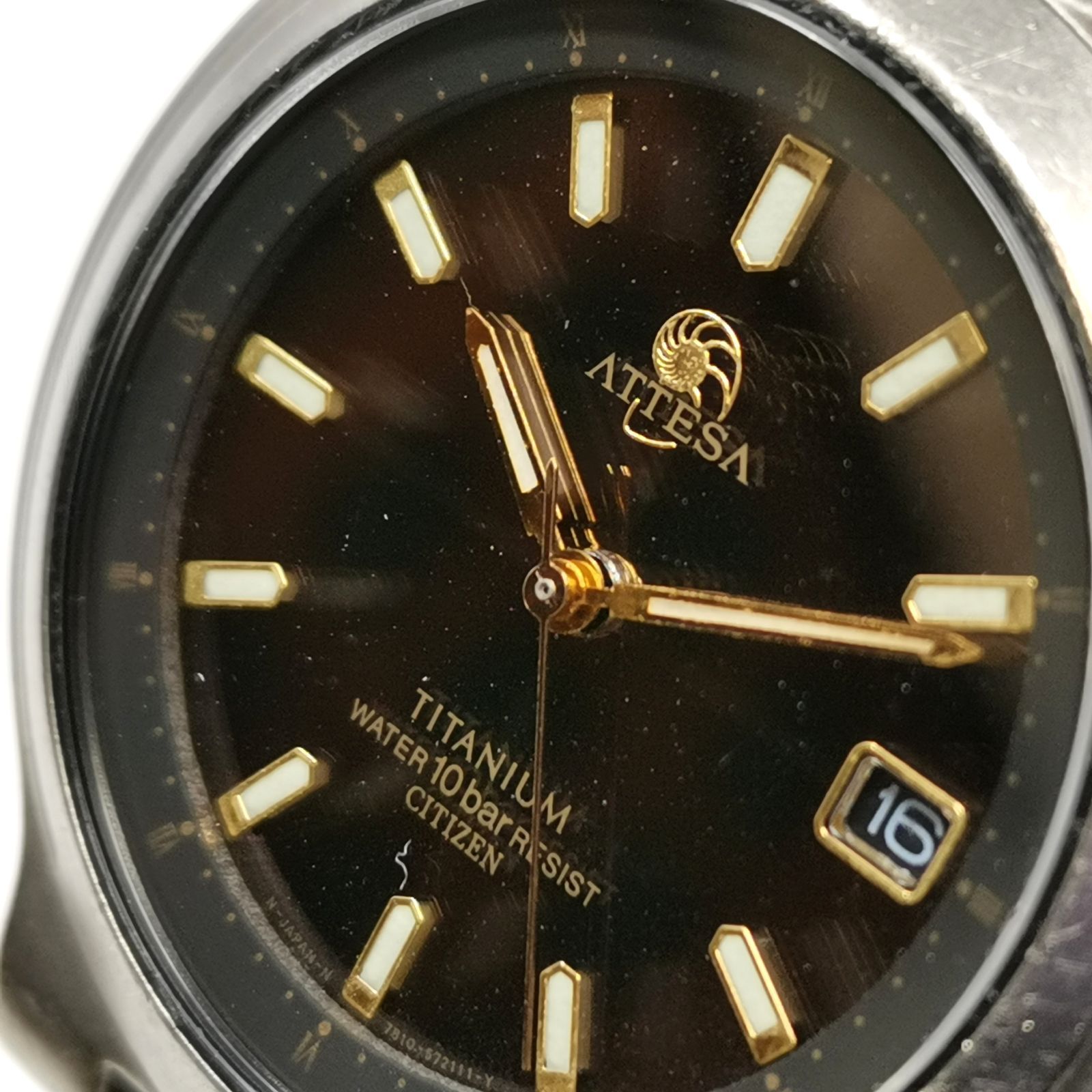 CITIZEN シチズン ATESSA アテッサ エコドライブ 7870-H01296メンズ 