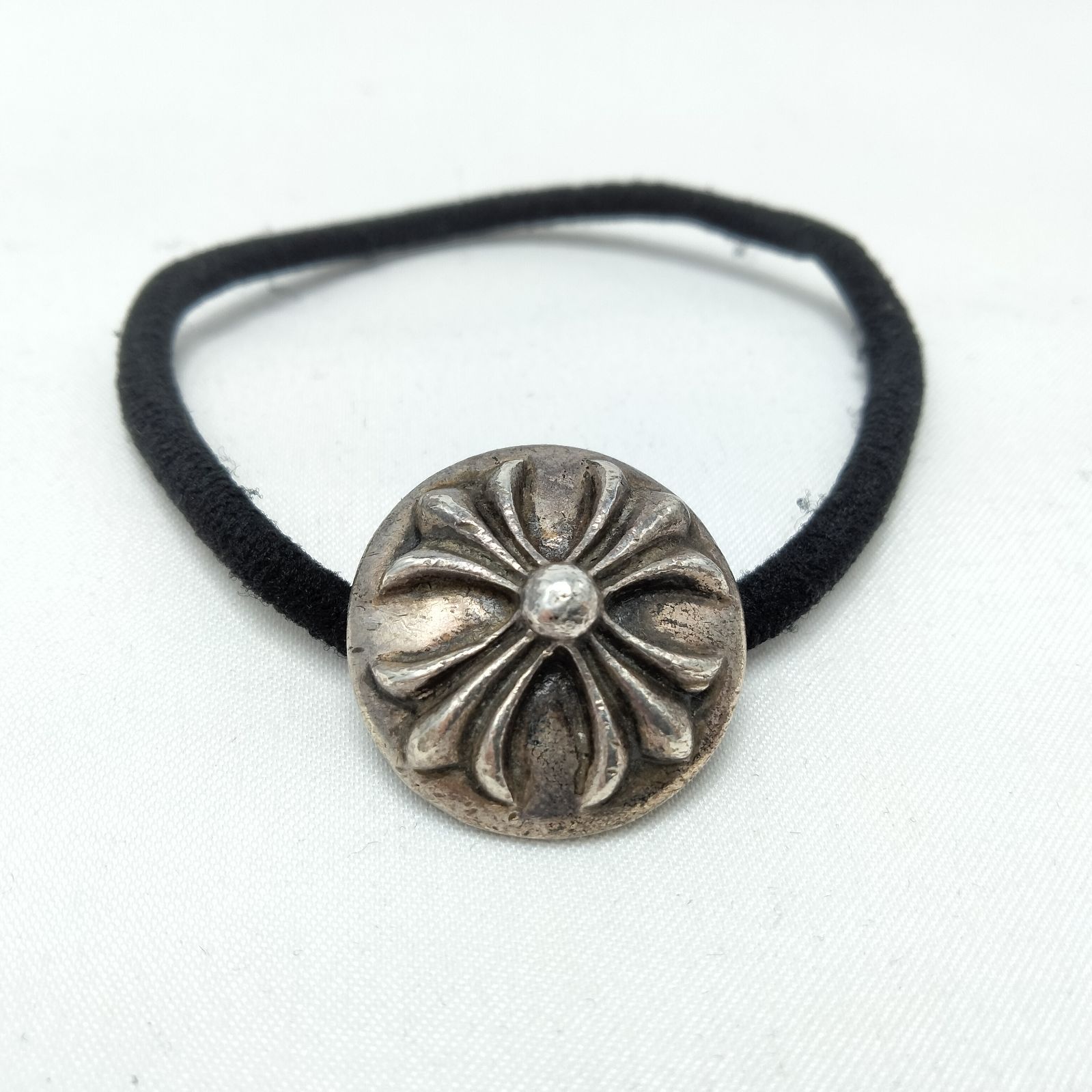 ✨️CHROME HEARTS✨️クロムハーツ クロスボール ヘアゴム コンチョ