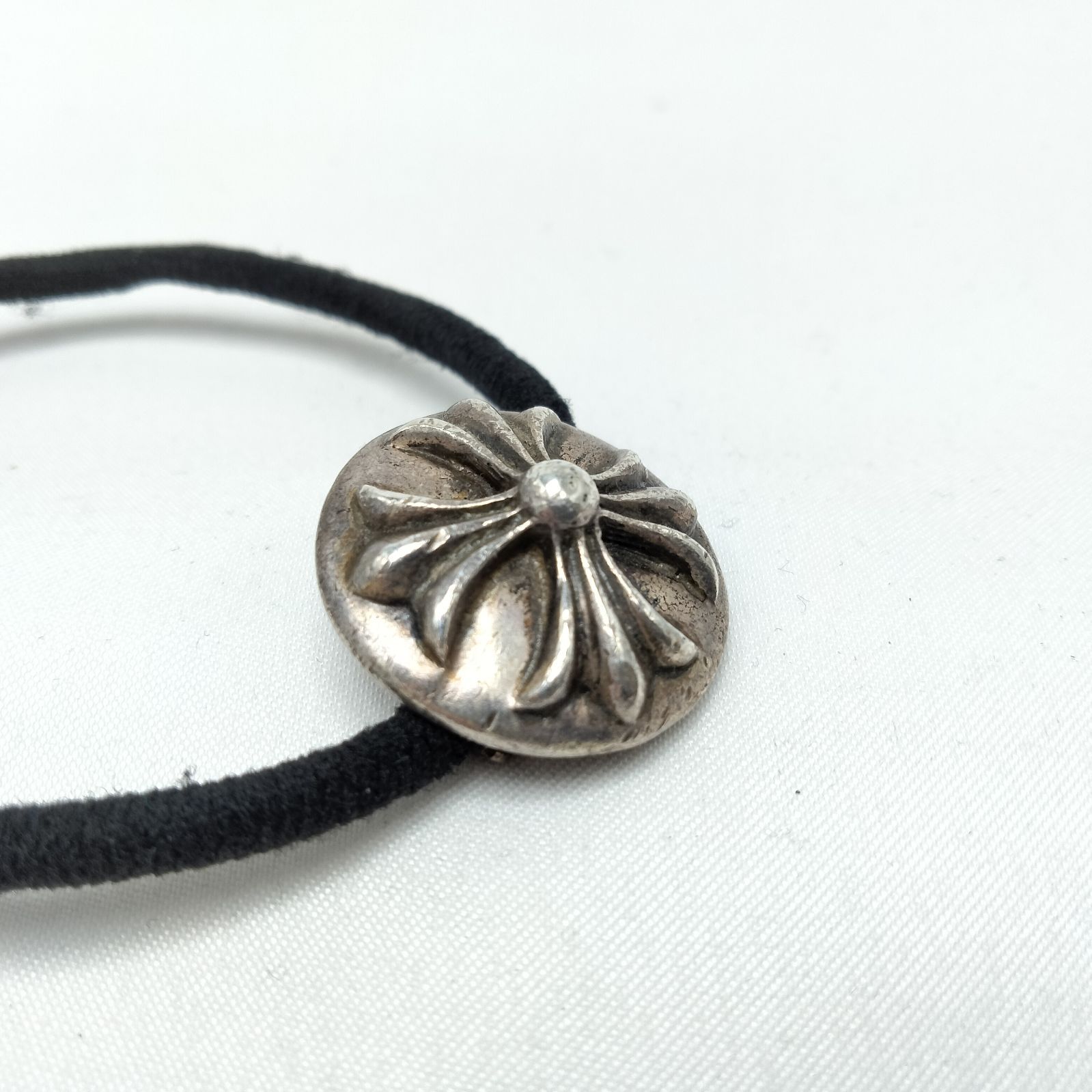 ✨️CHROME HEARTS✨️クロムハーツ クロスボール ヘアゴム コンチョ