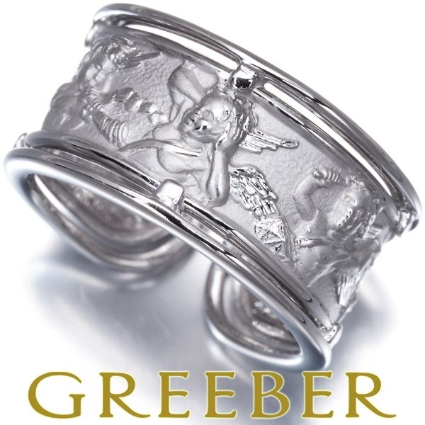 カレライカレラ リング ロンダ エンジェル 15号 K18WG 保証書 #184935