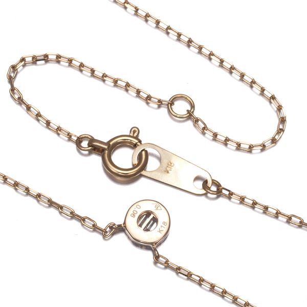 ベルシオラ ネックレス ダイヤ ダイヤモンド 0.06ct バケットカット 2 