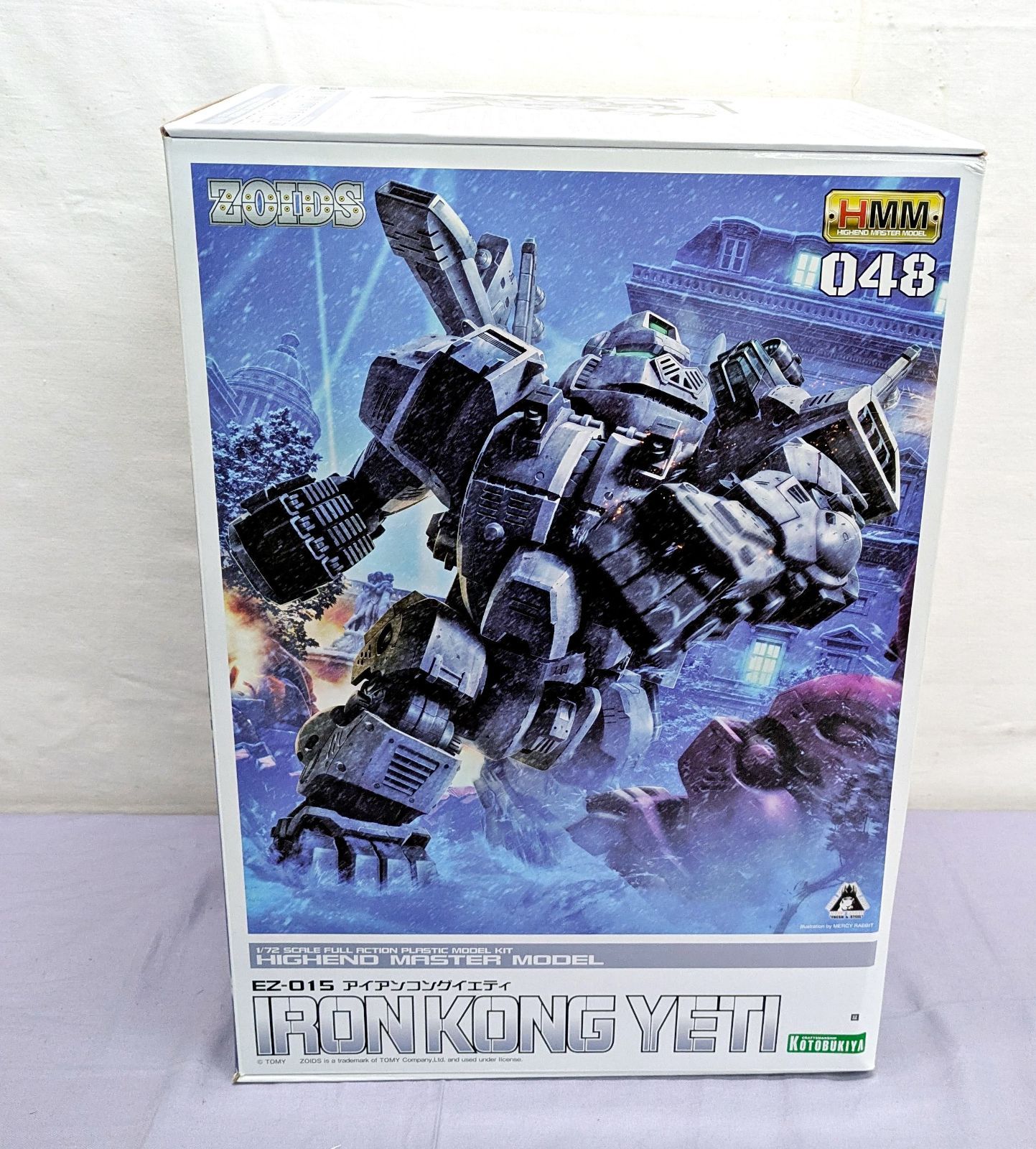 中袋未開封品】 HMM ゾイド 1/72 EZ-015 アイアンコングイエティ