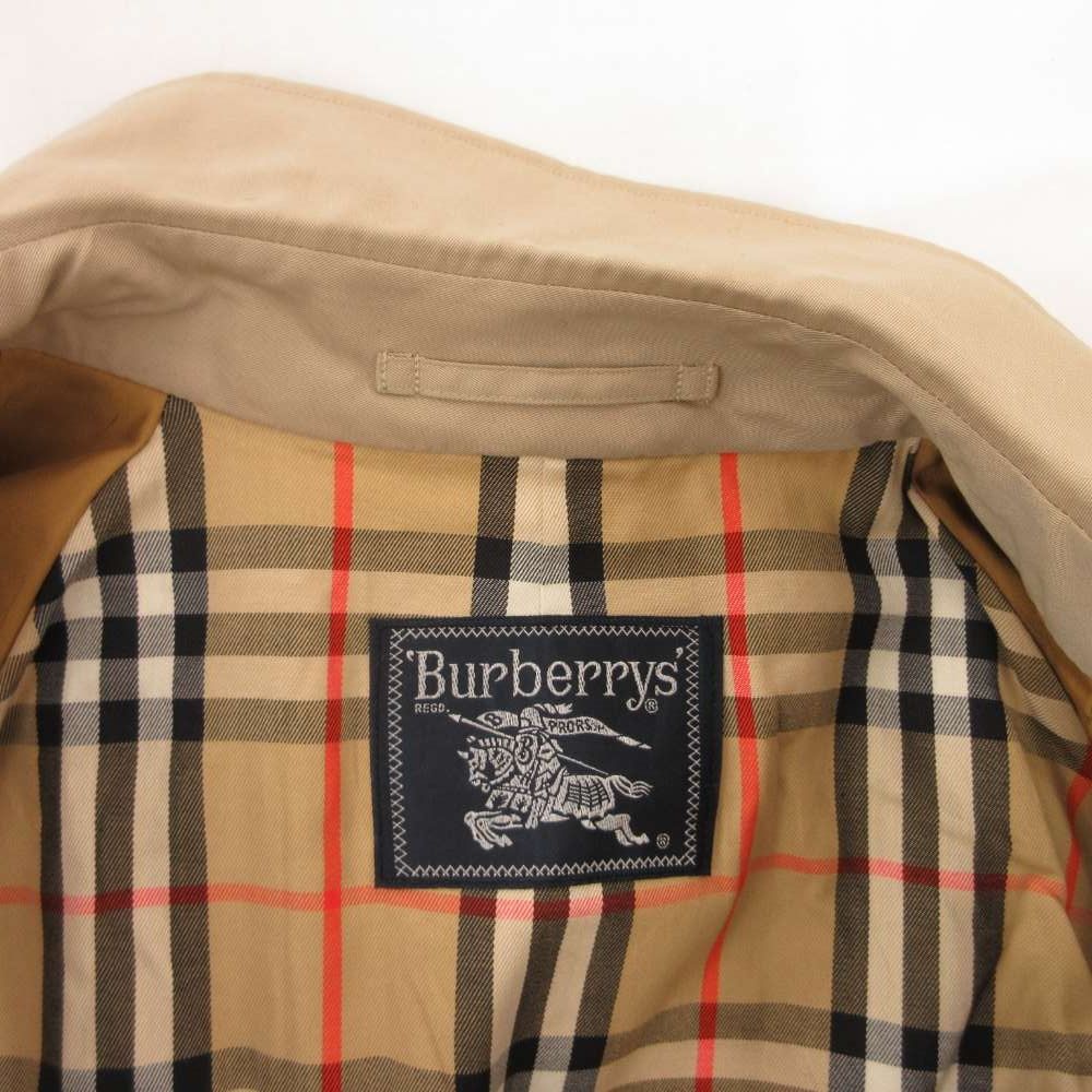 バーバリーズ Burberrys ヴィンテージ トレンチコート ロング 裏地ノバ