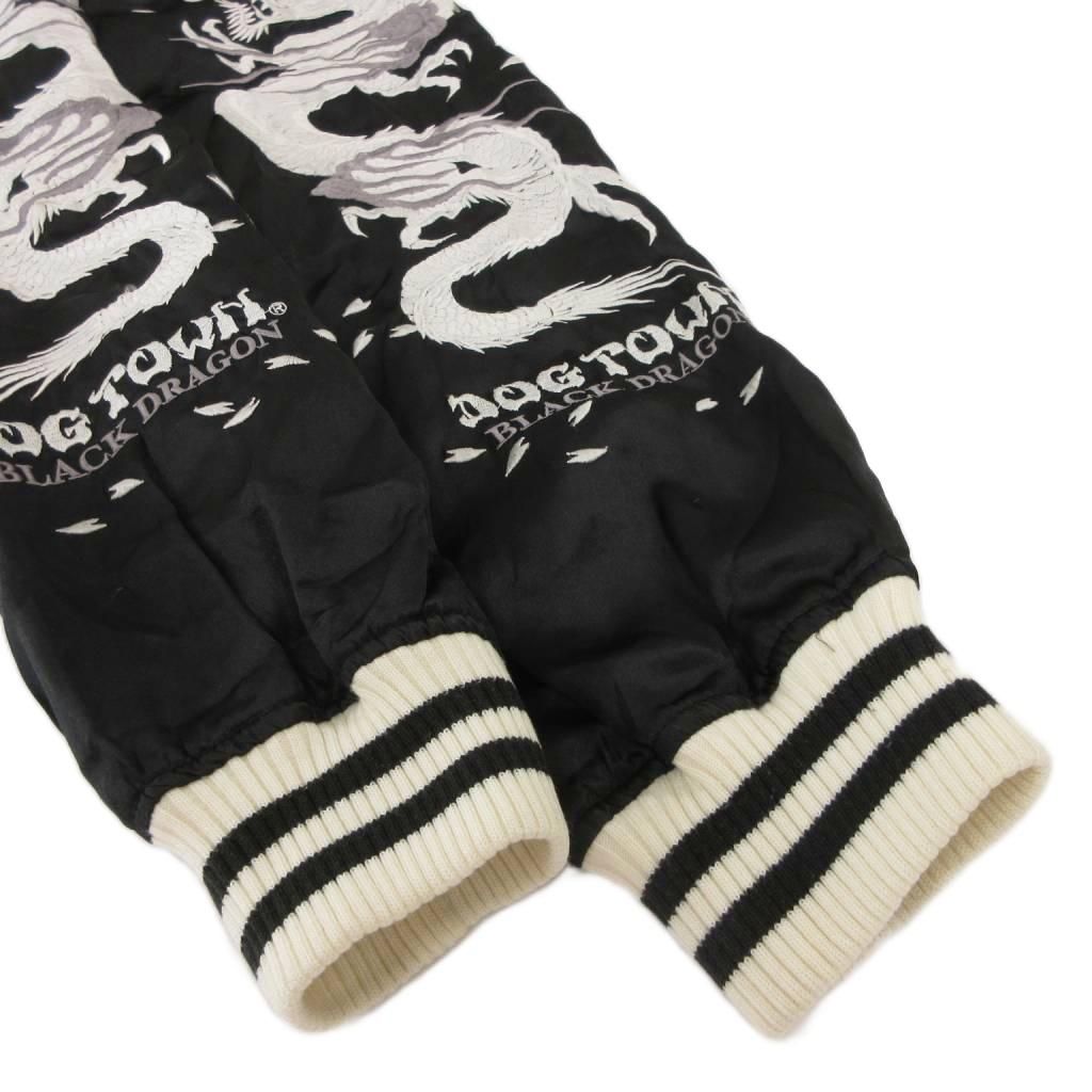 ドッグタウン DOGTOWN BLACK DRAGON 黒龍 スカジャン サテン ドラゴン