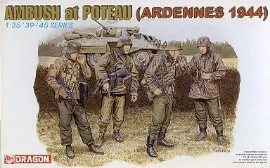 [Used] Plastic model 1/35 AMBUSH at POTEAU (ARDENNES1944) “'39-'45 SERIES” [6091]