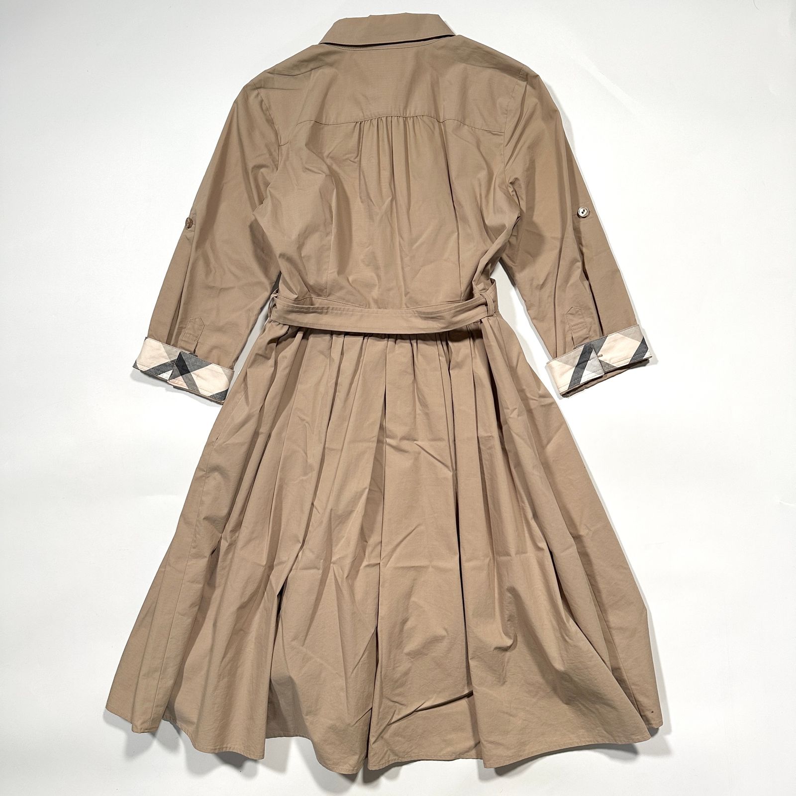 ブルーレーベル クレストブリッジ シャツ ワンピース ノバチェック M