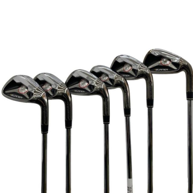 中古】 テーラーメイド BURNER(2009) 6S アイアンセット IR NS PRO