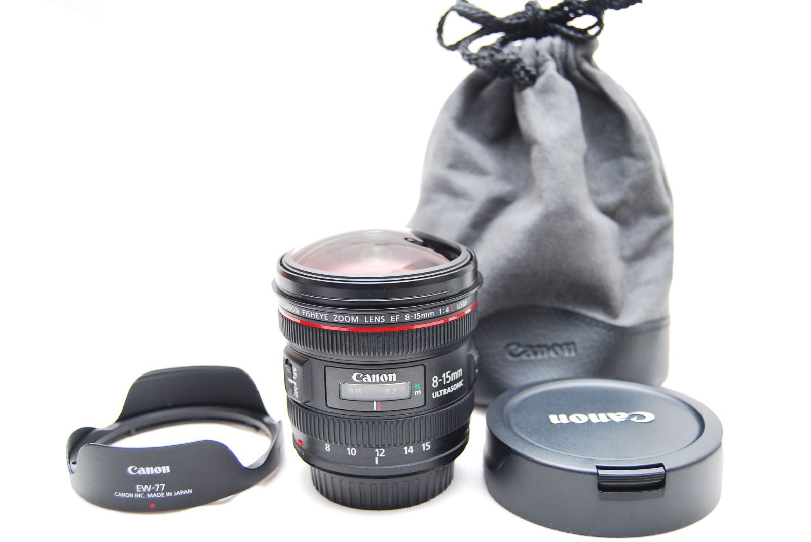 ☆美品 Canon 超広角ズームレンズ EF8-15mm F4L フィッシュアイ USM 