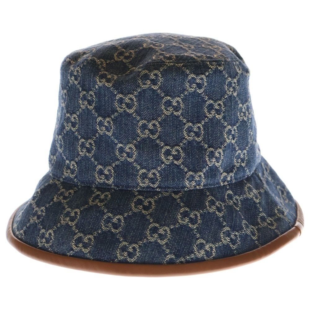 GUCCI GGパターン バケットハット　59センチ　訳あり GUCCI GGパターン バケットハット 59センチ 訳あり