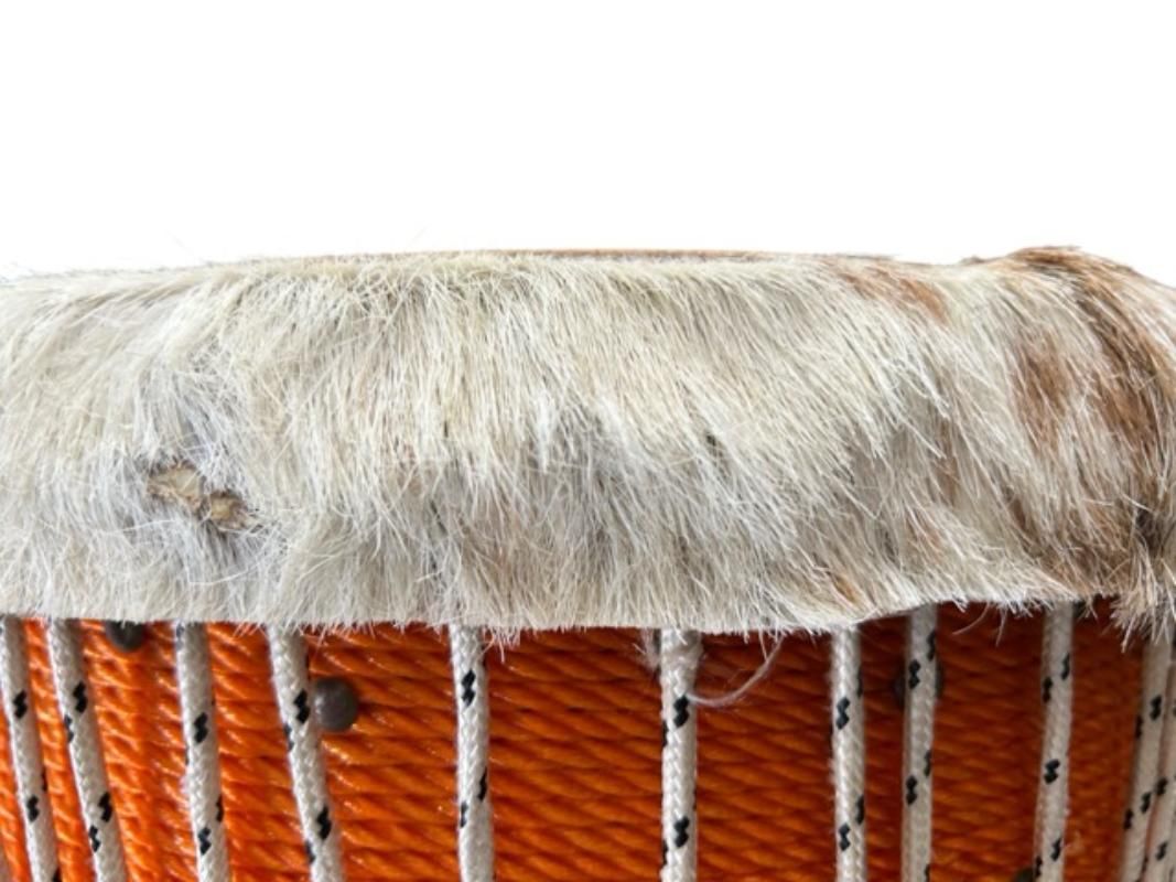 セネガル産 本格ジャンベ 手彫り 木彫 高級 民族楽器 破れあり