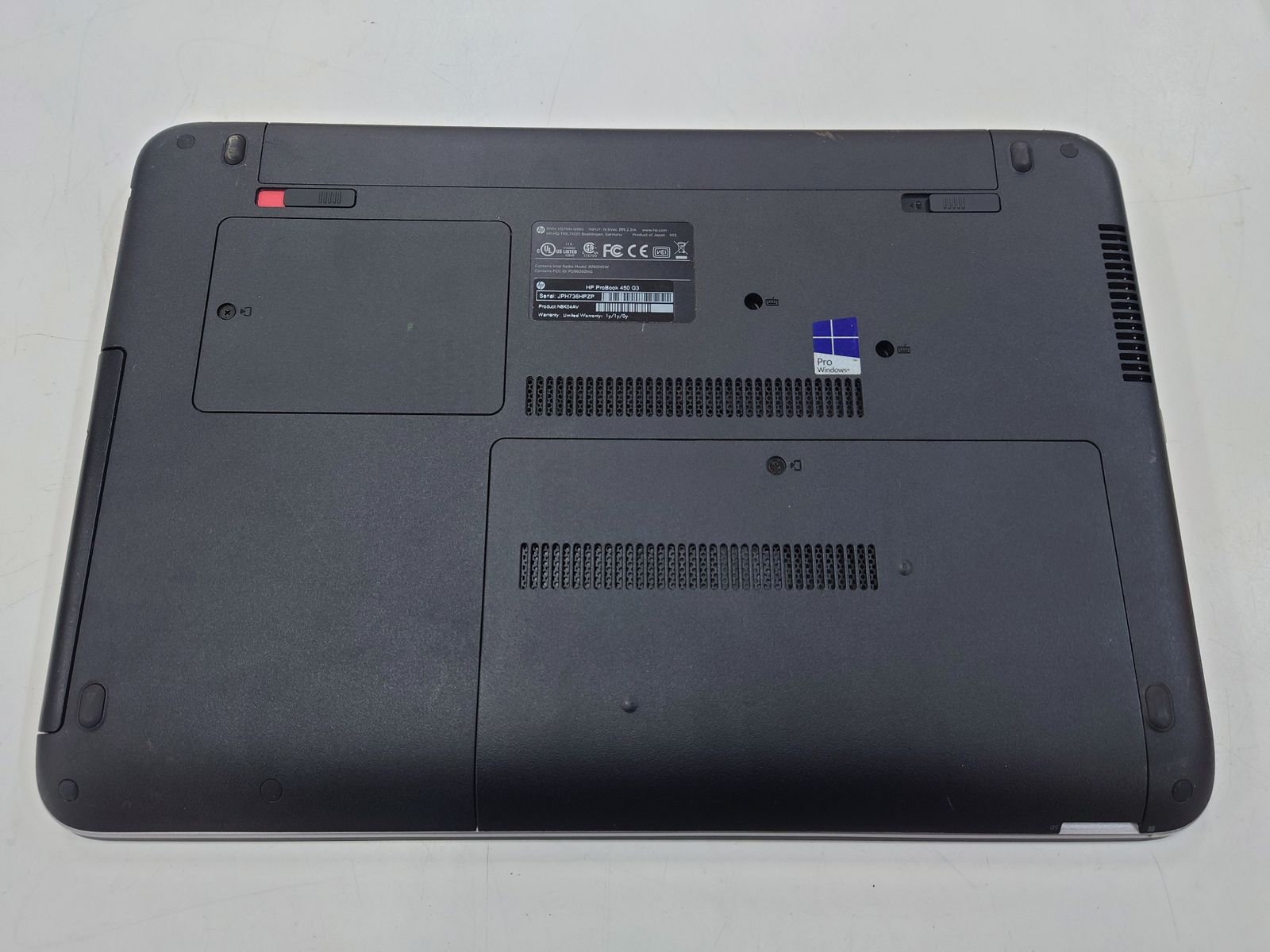ジャンク品 HP ProBook 450 G3 ※HDD無し - メルカリ
