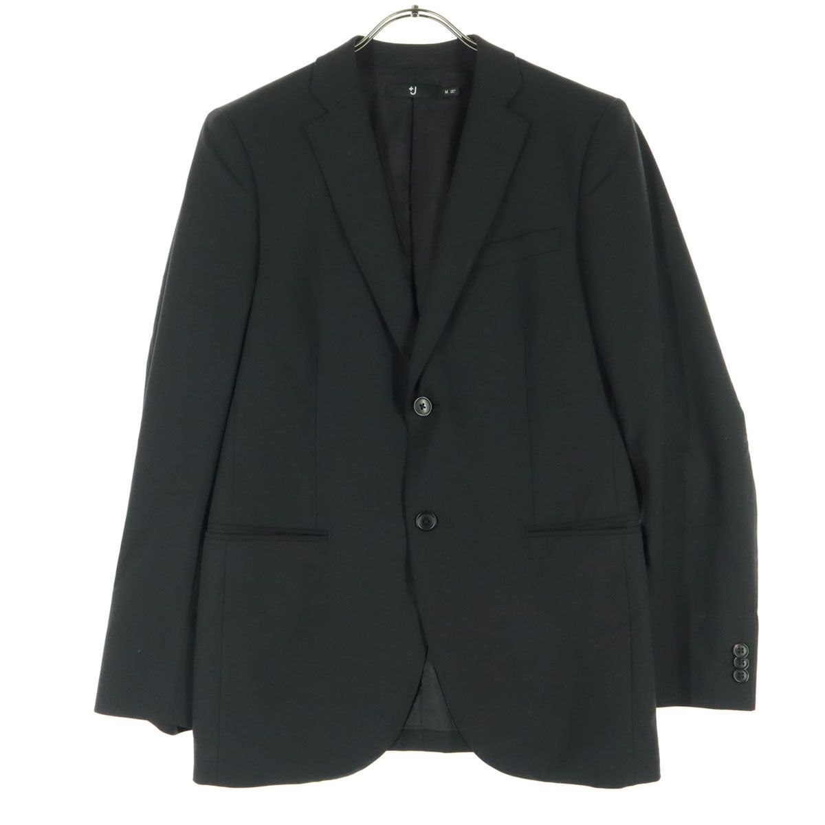 美品 UNIQLO+J ユニクロプラスジェイ 長袖 テーラードジャケット M 