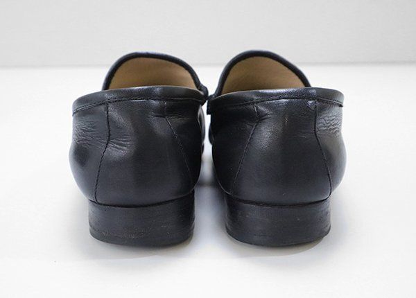 GUCCI ◇ レザー ホースビット ローファー 黒 37.5サイズ (箱入り