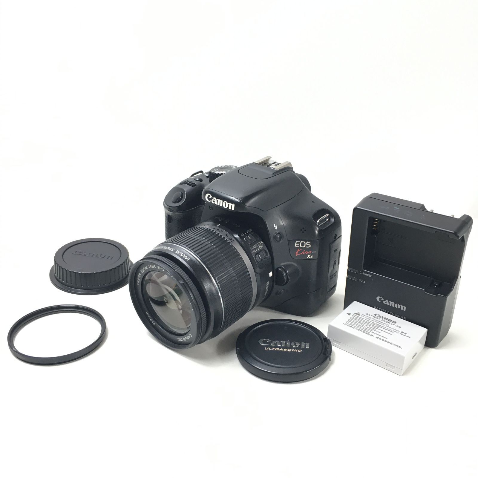 Canon デジタル一眼レフカメラ EOS Kiss X4 EF-S 18-55 IS レンズ