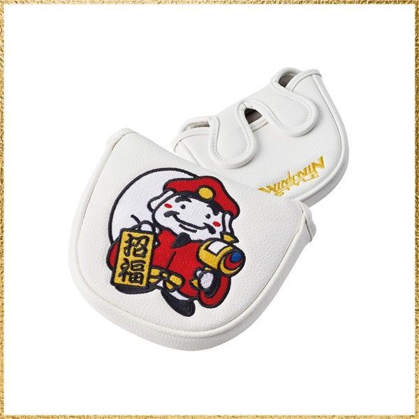 ☆彡送料無料でお届け☆彡PCM-406（マレットタイプ） WINWIN STYLE ウィンウィンスタイル LUCKY GODS パターカバー ピンタイプ/マレットタイプ 【大黒様】 (PCM-406（マレットタイプ）)