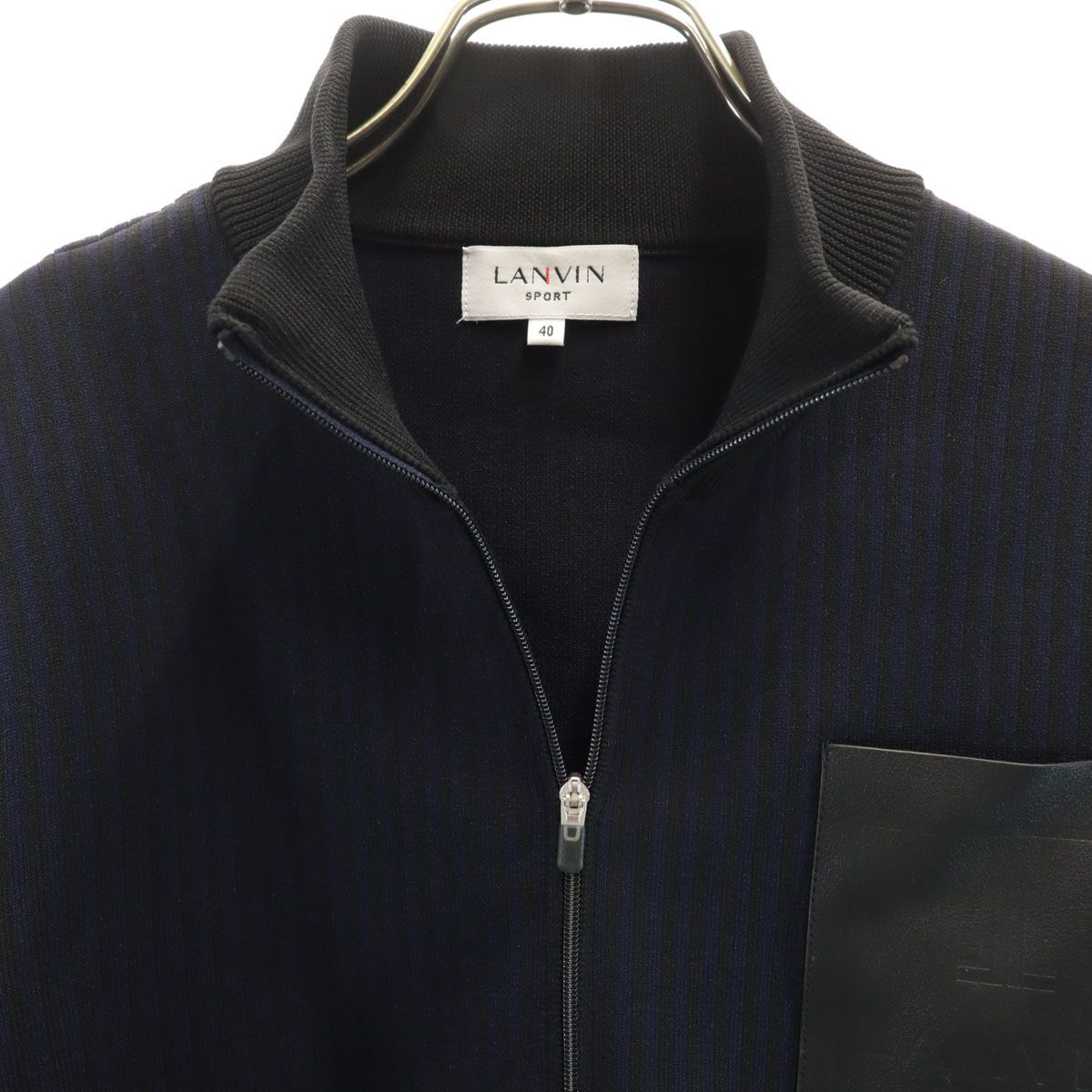 格安，最新作 美品 LANVIN SPORT ランバンスポール ストライプ柄 