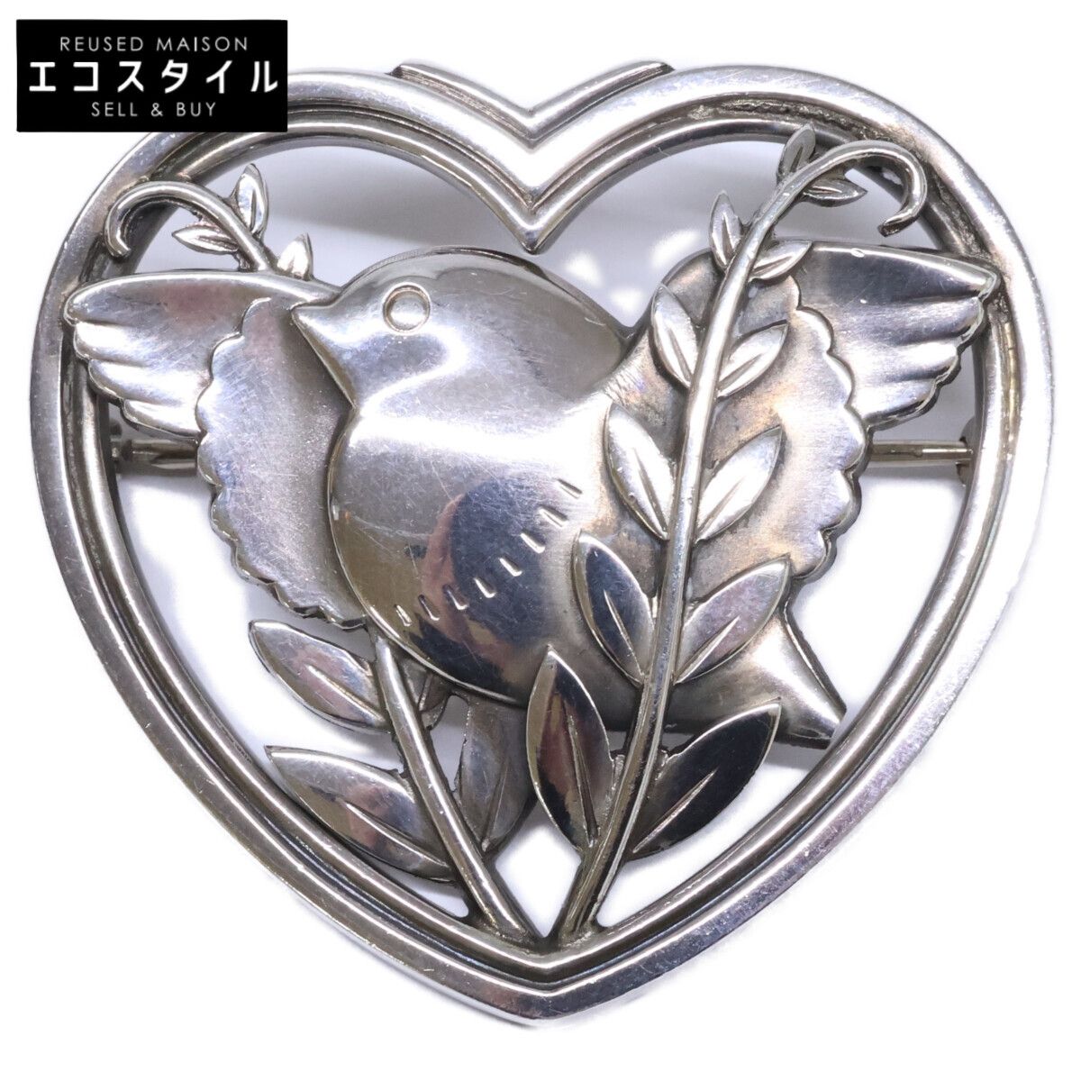 GEORG JENSEN ジョージジェンセン #239 STERLING 925S 鳩 - メルカリ