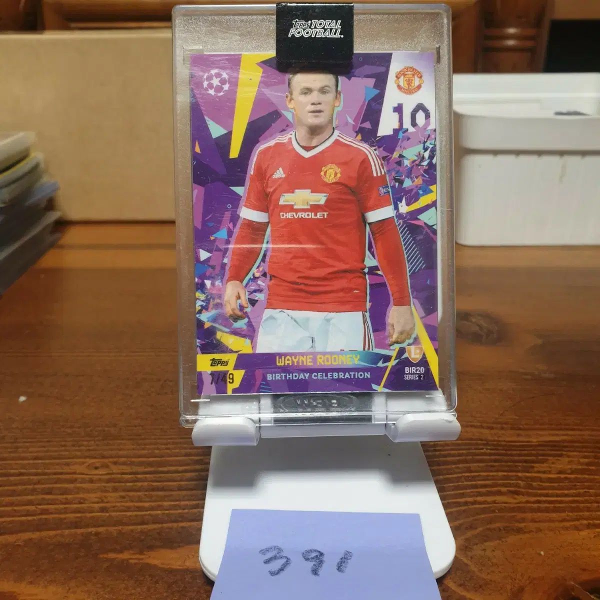 TOPPS トゥー ウェイン ルーニー サッカーカード