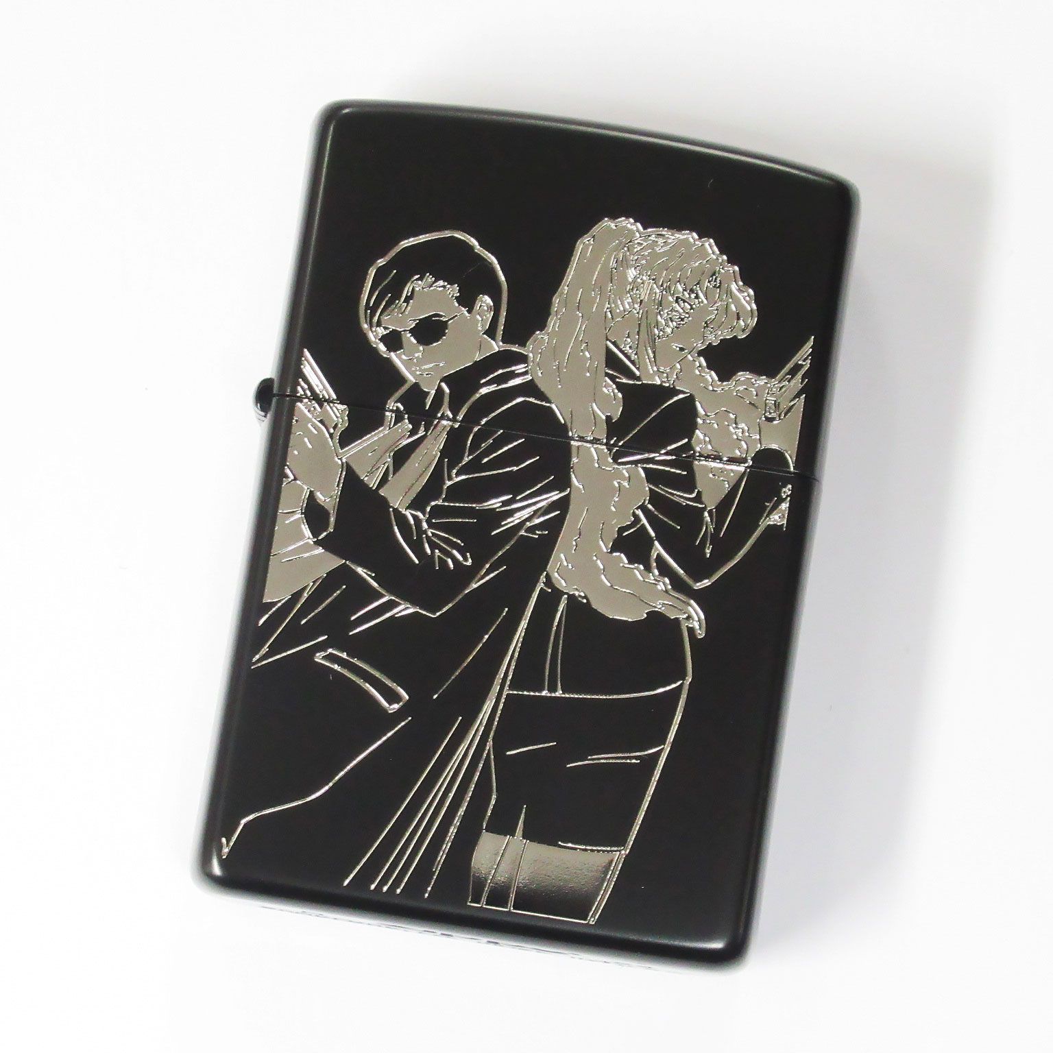 Zippo ジッポーライター ブラックラグーン 張 & バラライカ マット 