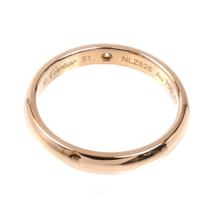 CARTIER カルティエ K18PG ピンクゴールド C ドゥ カルティエ 1P