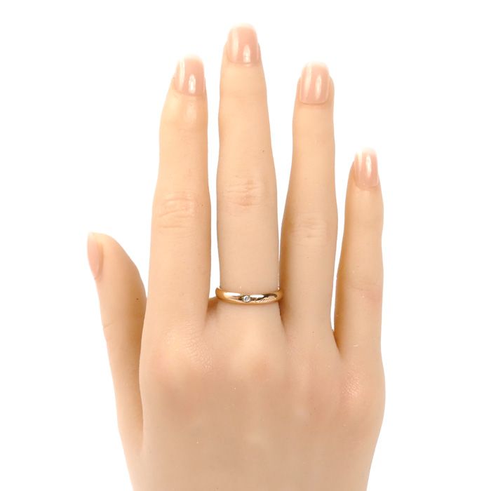 CARTIER カルティエ K18PG ピンクゴールド C ドゥ カルティエ 1P
