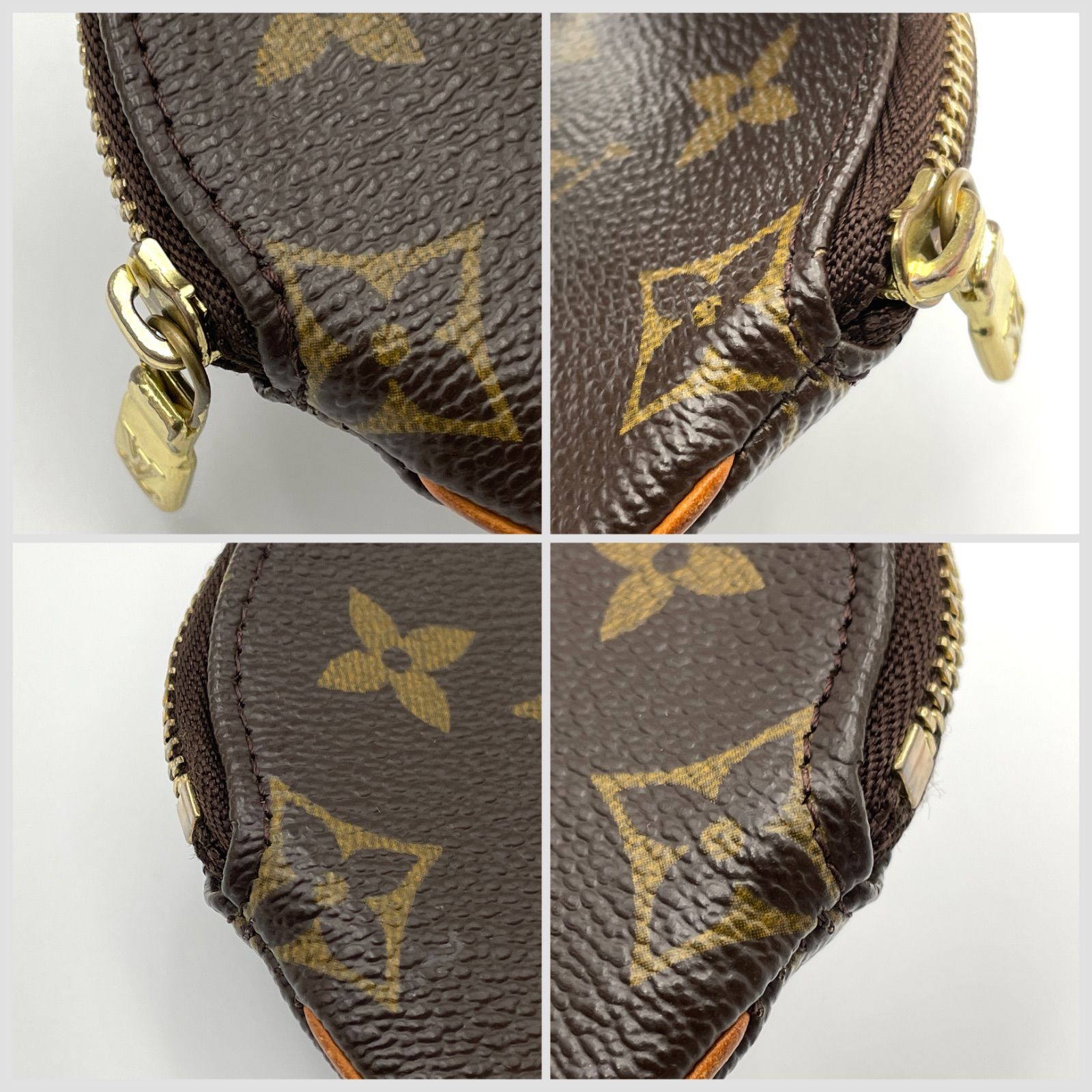 ルイヴィトン モノグラム ポルト モネ ロン M61926 / ブラウン 茶色