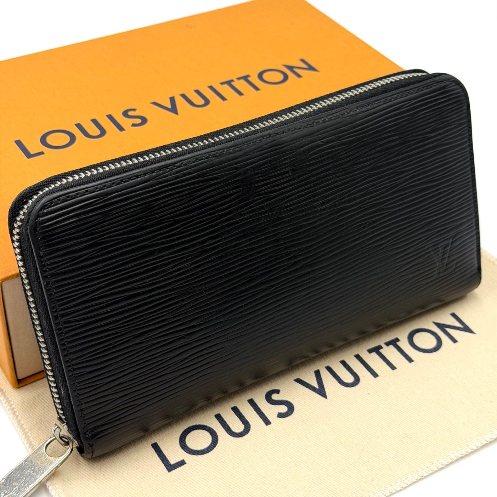 ルイヴィトン LOUIS VUITTON エピ ジッピーウォレット ノワール 長財布 