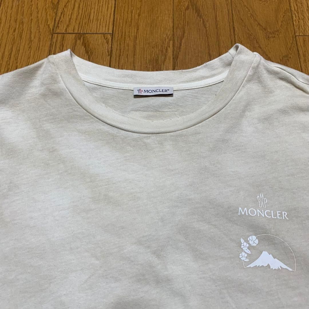 モンクレール 2021 ロンT 長袖Tシャツ ダメージ加工 サイズM 4S177