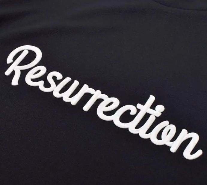 レザレクション メンズ Resurrection シリコンロゴモックネック