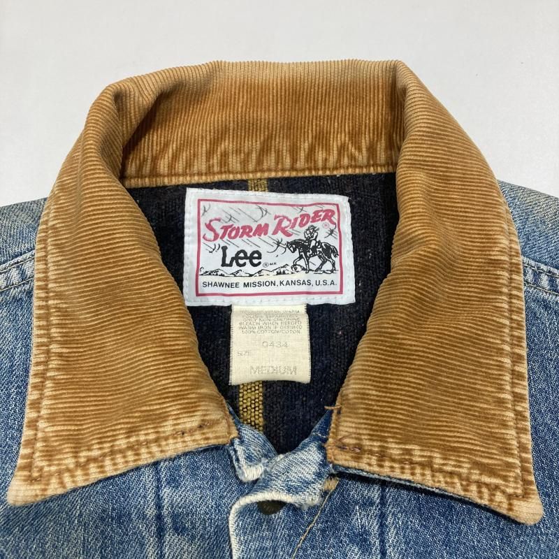 リー STORM RIDER ストームライダー ブランケット Gジャン デニム