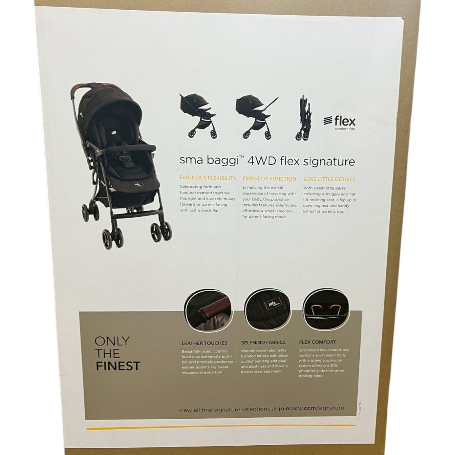 良品 箱付き】Joie ベビーカー スマバギ 4WD signature シグネチャー