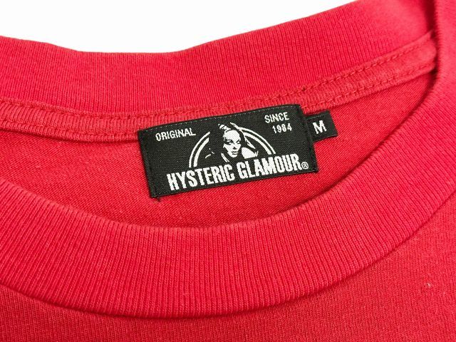 ヒステリックグラマー HYSTERIC GLAMOUR BAD GIRL TEE バッド ガール