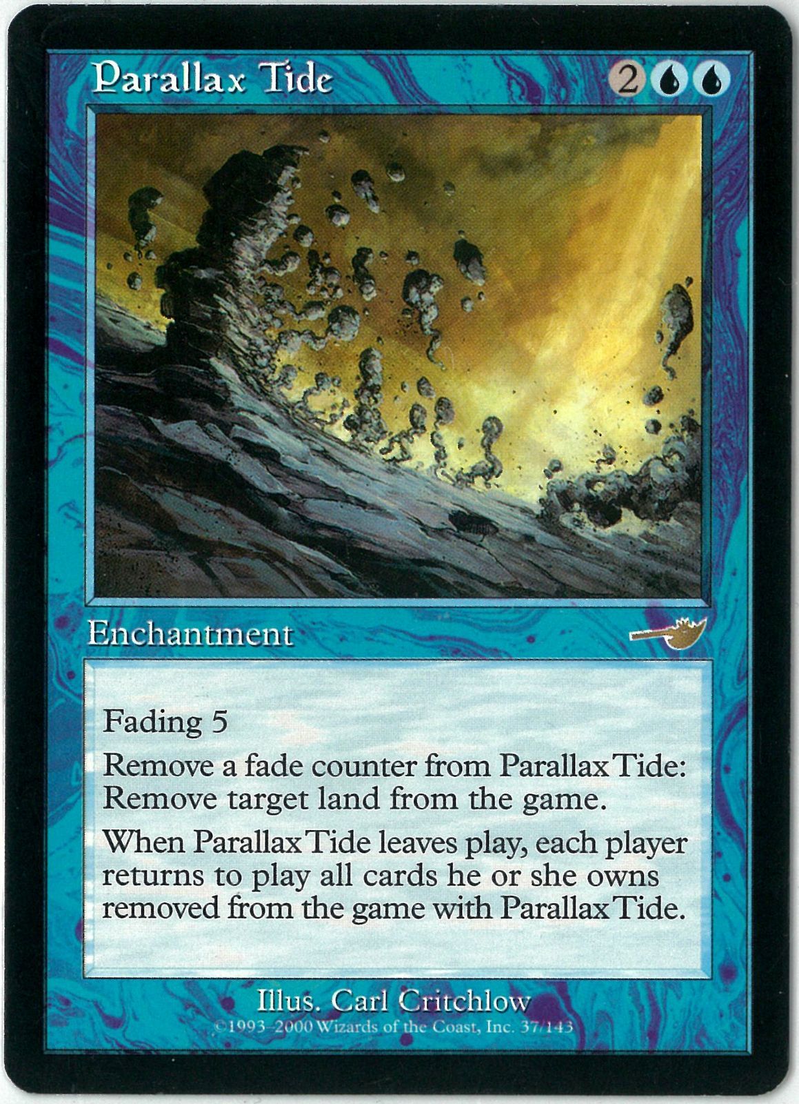 MTG/英語版/パララクスの潮流/Parallax Tide/ネメシス/NEM 37/143/NM