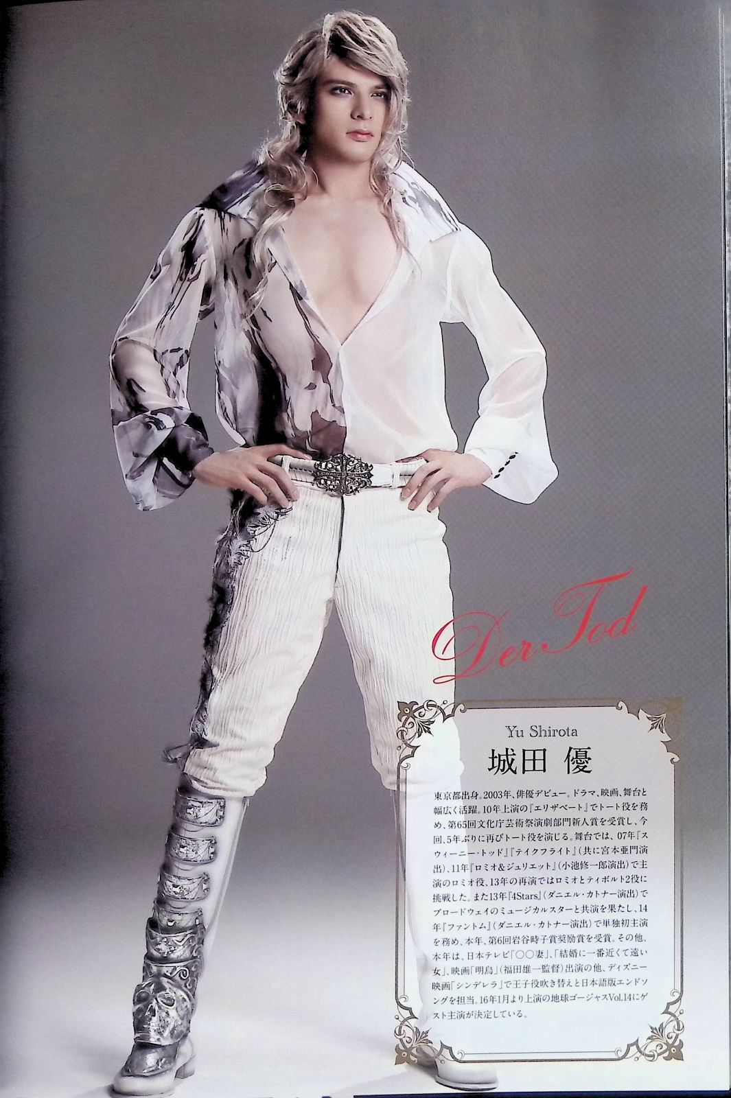 ミュージカル パンフレット エリザベート Elisabeth 主演 花總まり 蘭