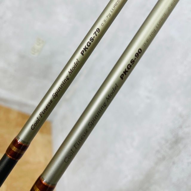 釣竿 2本セット 【中古】PALMS Pinwheel パームス ピンウィール PKGS