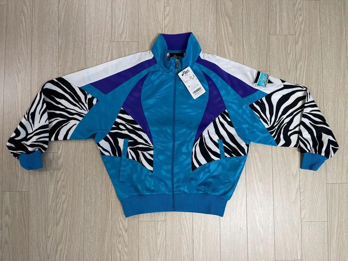 アシックス ゼブラ 90s オールド トラックジャージ セットアップ 4番
