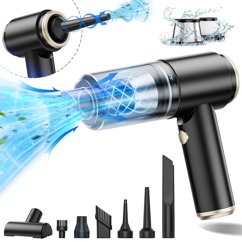 新登場】 ハンディクリーナー コードレス 強力吸引力【吹き飛ぶ