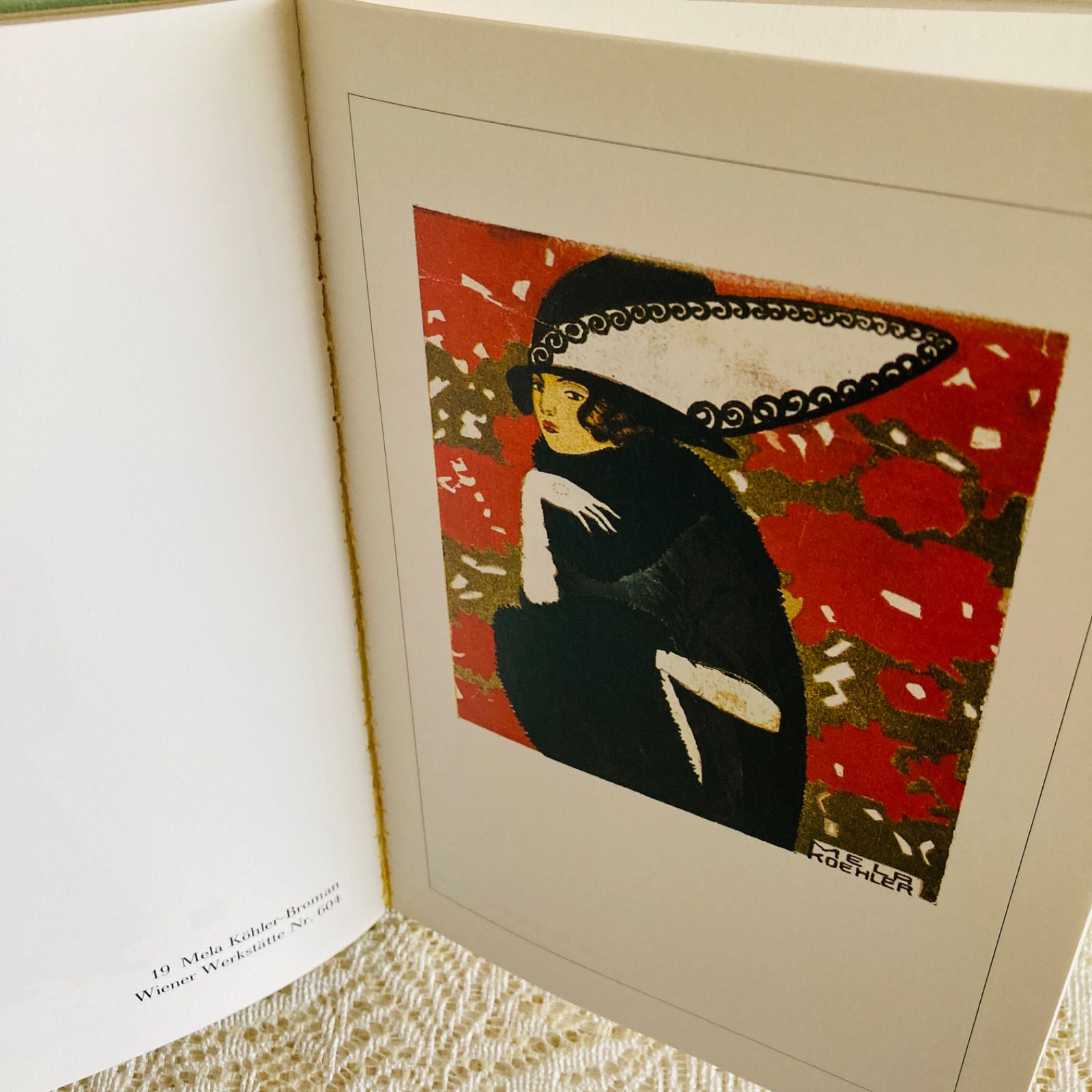 ウィーンのアール・ヌーヴォー絵葉書集 暮らしを彩るポストカード 洋書