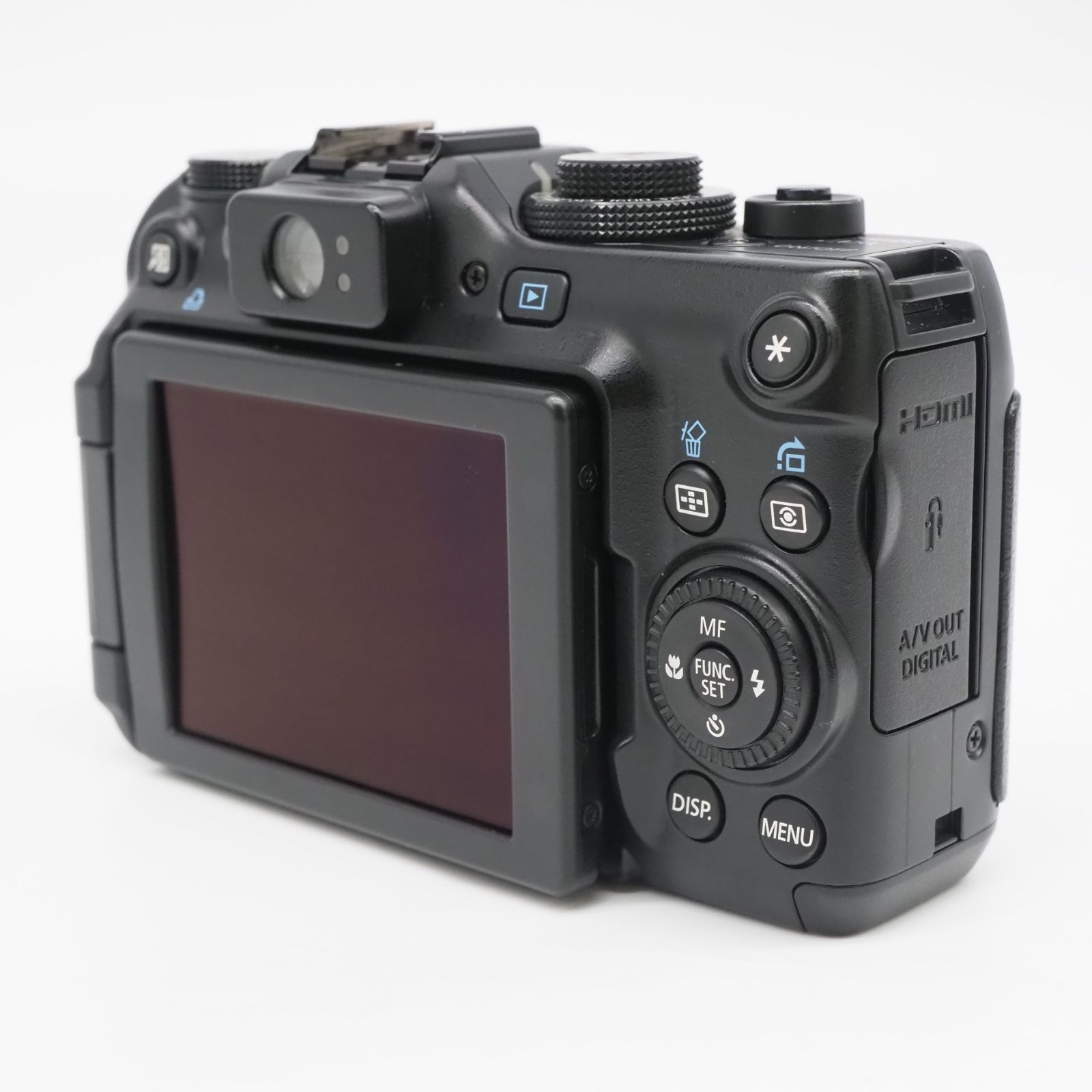 画面に黄変、ファインダーに擦れがありますが□美品□ CANON PowerShot