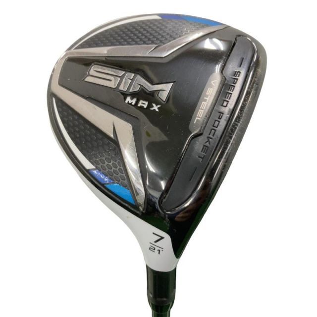 中古】 テーラーメイド SIM MAX 7W フェアウェイウッド FW TENSEI BLUE