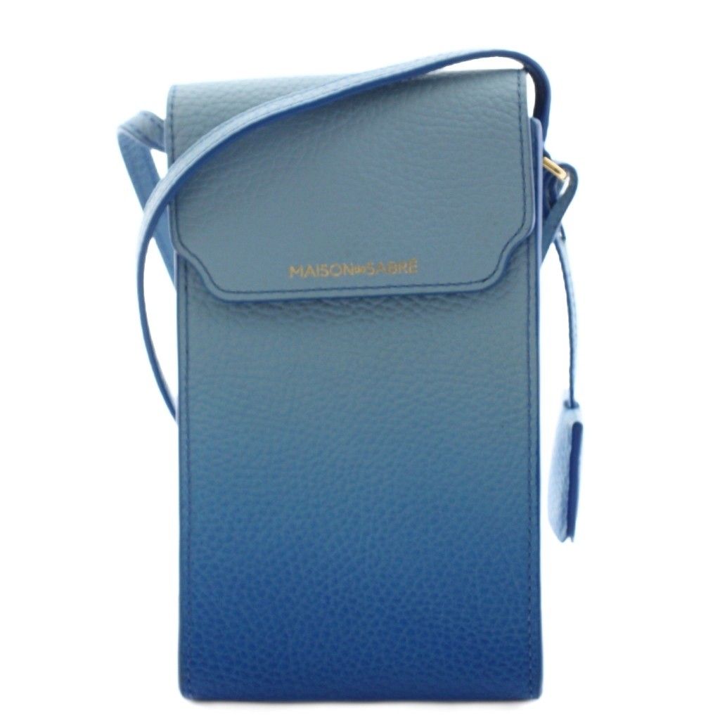 メゾン ド サブレ MAISON DE SABRE ショルダーバッグ 水色 ライト
