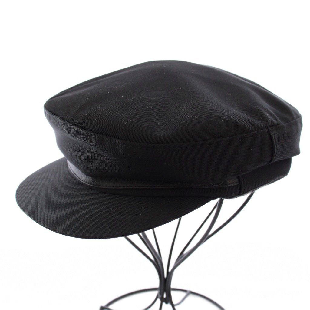 カシラ CA4LA キャスケット 帽子 黒 TMT02895 /TK - メルカリ