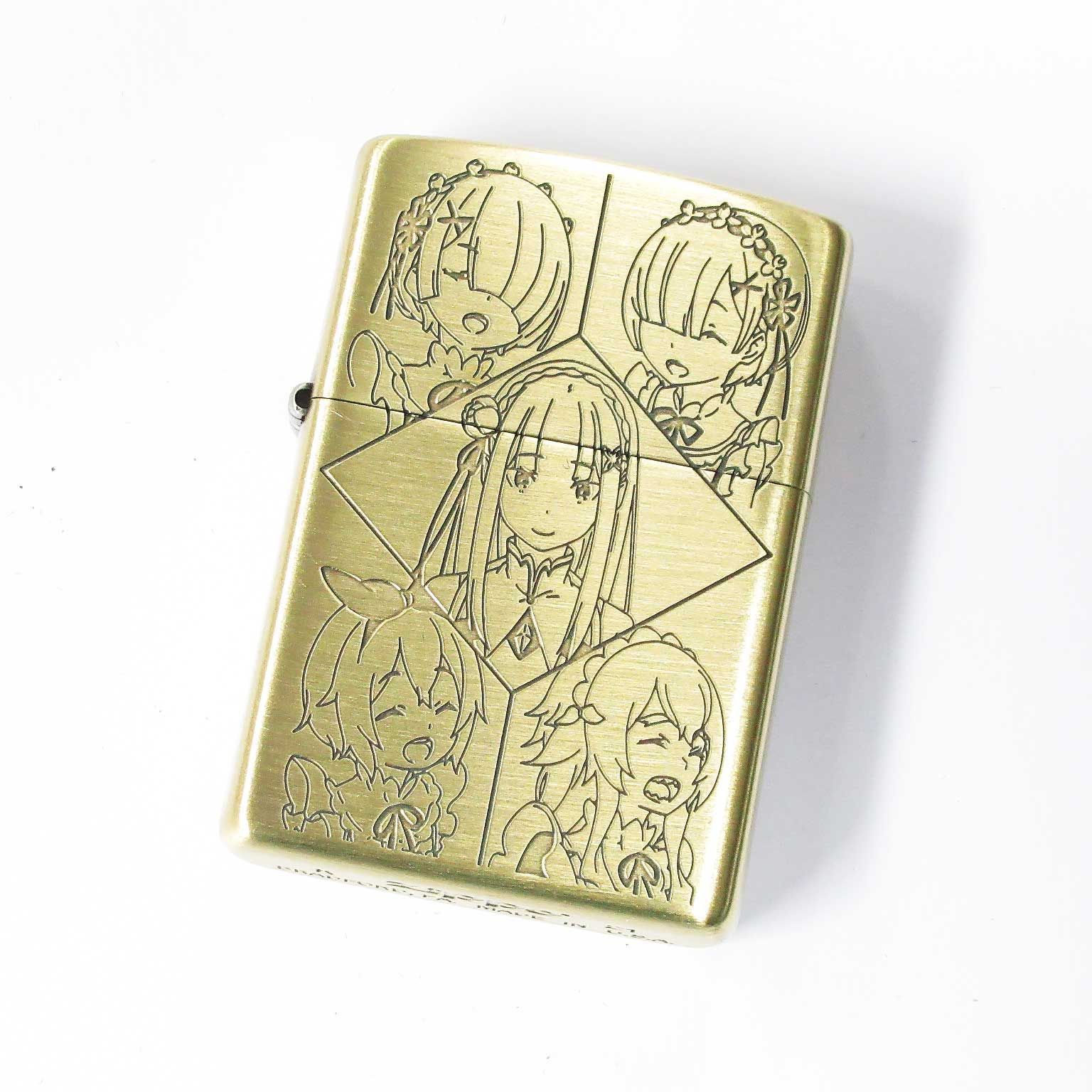 Zippo ジッポーライター Re:ゼロから始める異世界生活 エミリア with 