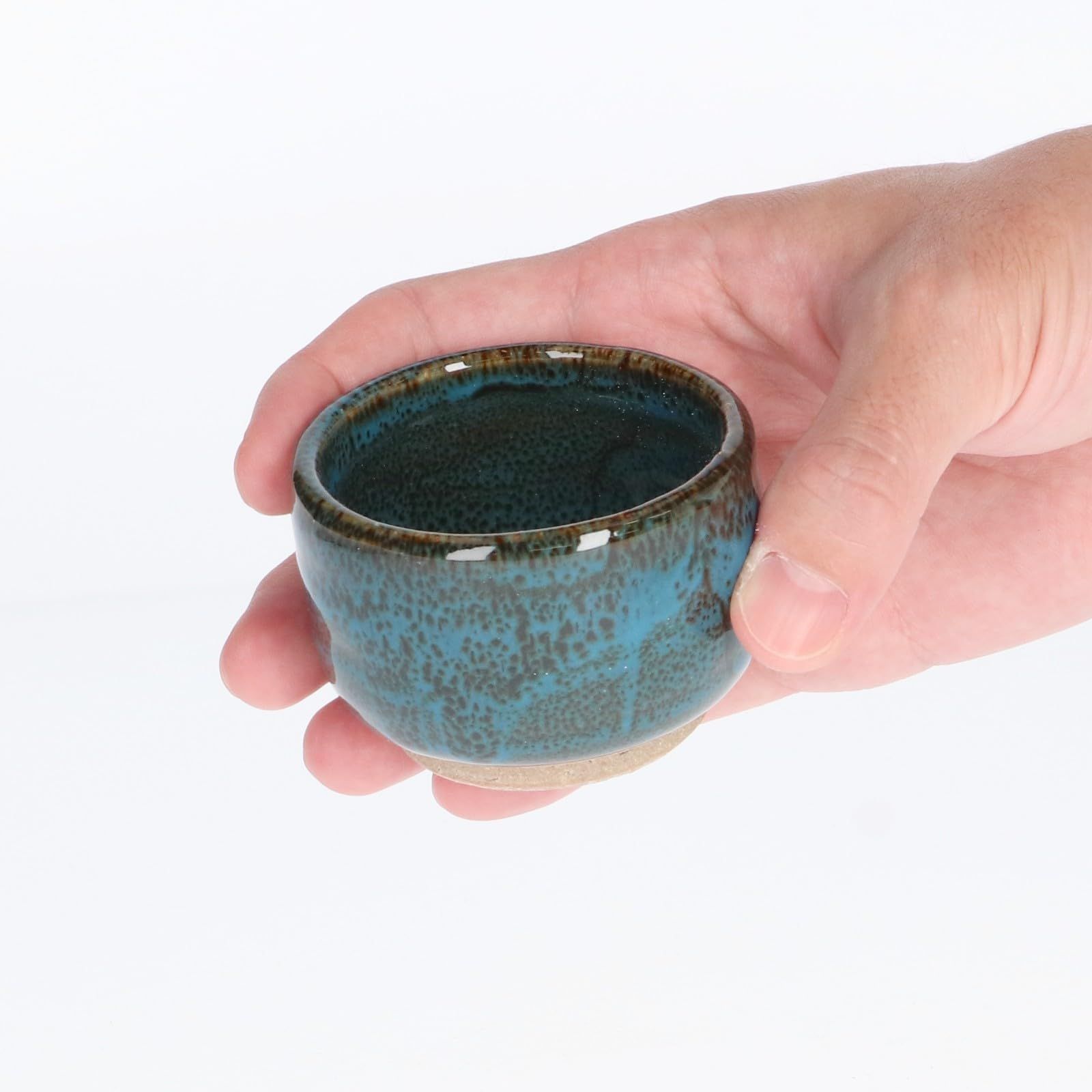 青雲 美濃焼 ぐい呑み おちょこ 猪口 盃 陶器 お酒 酒器 直径約6.5×高