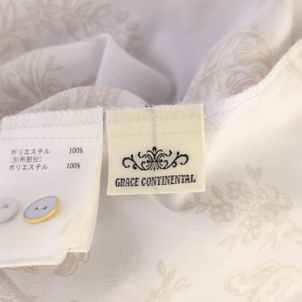 グレースコンチネンタル GRACE CONTINENTAL 25SS サラサプリントリボン