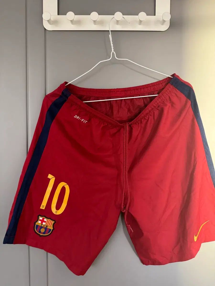 Nike FCバルセロナ 2011/12ホーム パンツ 10マーキング FCバルセロナ No 10 マーキング メッシ ショーツ ハーフパンツ LaLiga