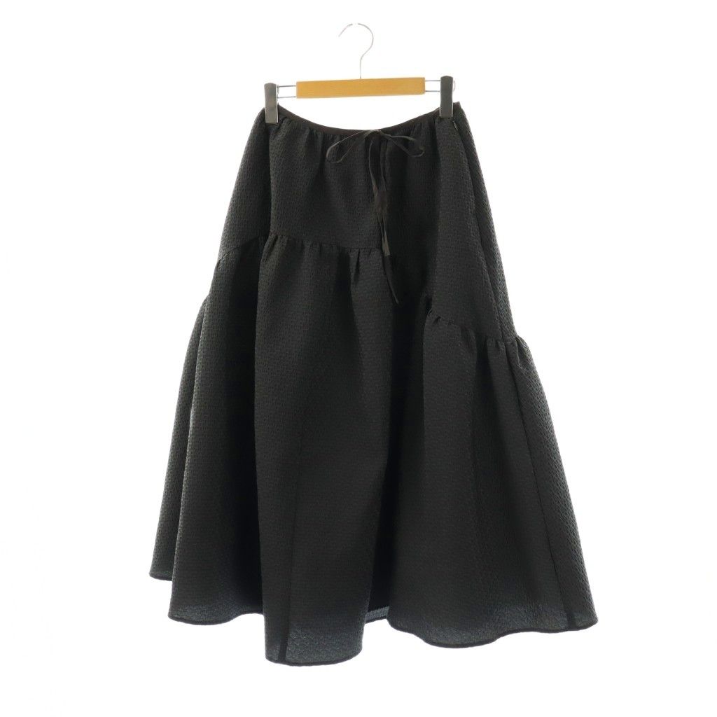 ブルレア BLUELEA Jacquard skirt ジャガードスカート ギャザー