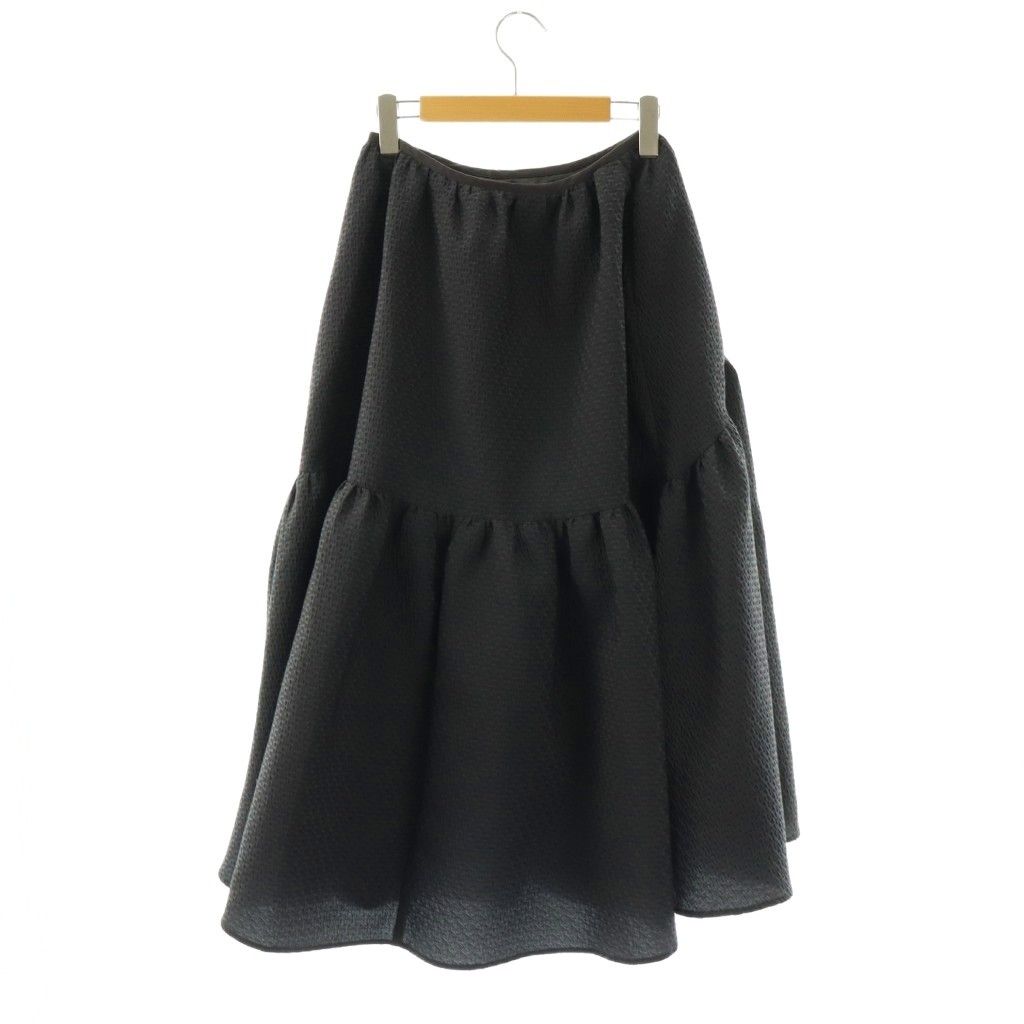 ブルレア BLUELEA Jacquard skirt ジャガードスカート ギャザー