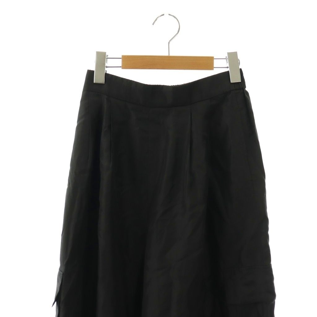 リグドット Lig. ワイドカーゴパンツ イージー M ブラック /DO □OS